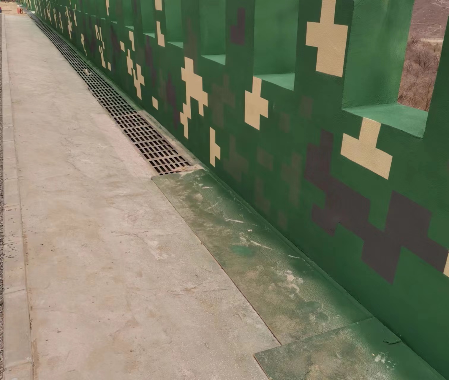 昌江围墙迷彩喷涂,数迷彩漆